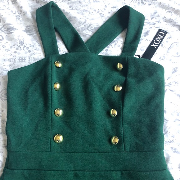 Xoxo Green Dress - Picture 2 of 6